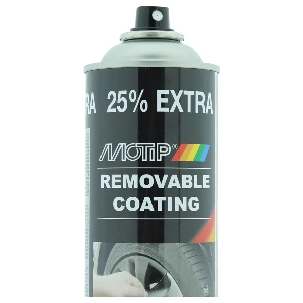 Motip Soyulabilir Sıvı Kauçuk Plastidip Plastik Sprey Boya Yeşil 500 ml - 04305 - Görsel 4