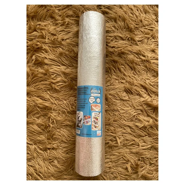 Delüx Çok Amaçlı Metalize Raf Örtüsü Büyük Boy 45CMx300 cm 1 Adet - Görsel 2