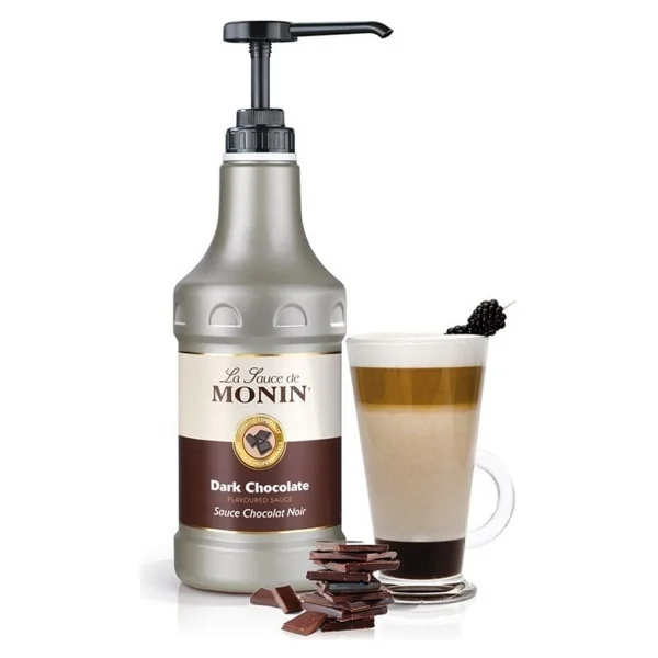 Monin Bitter Çikolatalı Sos 1.89 lt - Görsel 3