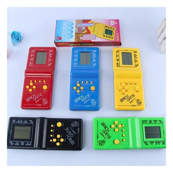 Tetris Nostaljik Atari Tetris El Atarisi Unutulmayan Tetris Oyun Karışık Renk Kutulu Tetris - Görsel 2