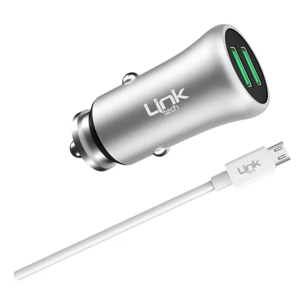 LinkTech M581 Micro USB Kablolu Hızlı Araç Şarj Aleti - Görsel 4