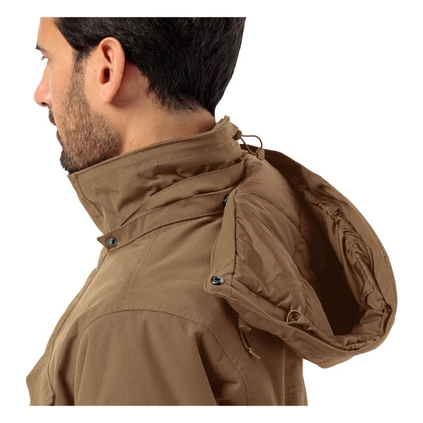 Jack Wolfskin Glacier Canyon 1107674 Kapüşonlu Kürklü Erkek Parka - Görsel 5