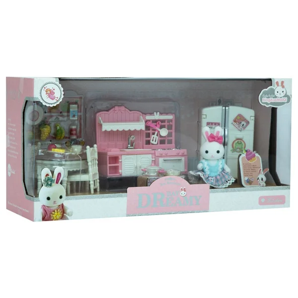 Bay Dreamy Mini Tavşan Büyük Mutfak Oyun Seti - Görsel 4