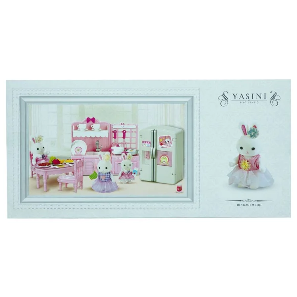 Bay Dreamy Mini Tavşan Büyük Mutfak Oyun Seti - Görsel 5
