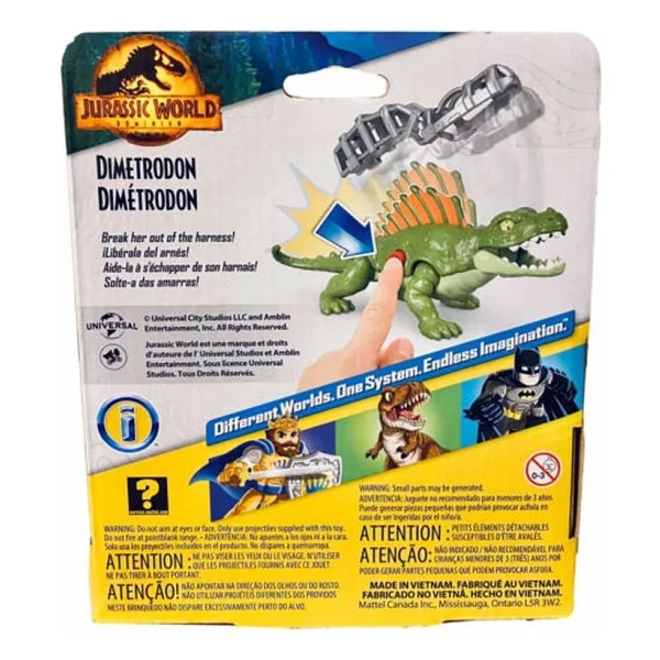 Imaginext Jurassic World Temel Araçlar Dimetrodon GVV96 - Görsel 8