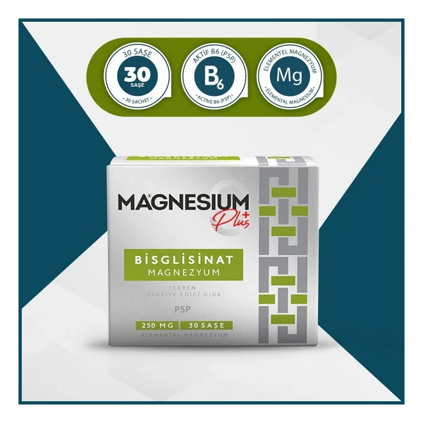Goodday Magnesium Plus Bisglisinat 30 Saşe - Görsel 7
