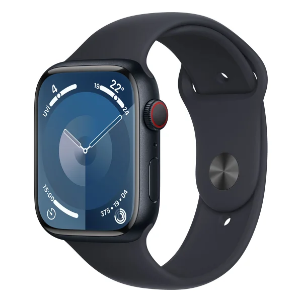 Apple Watch Series 9 GPS + Cellular 45mm Alüminyum Kasa Spor Kordon Akıllı Saat - Görsel 8