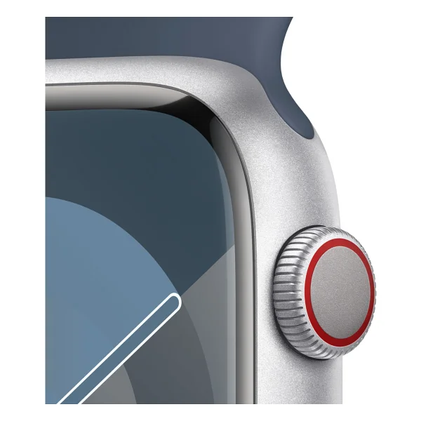 Apple Watch Series 9 GPS + Cellular 45mm Alüminyum Kasa Spor Kordon Akıllı Saat - Görsel 3