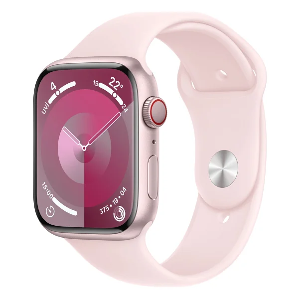 Apple Watch Series 9 GPS + Cellular 45mm Alüminyum Kasa Spor Kordon Akıllı Saat - Görsel 9