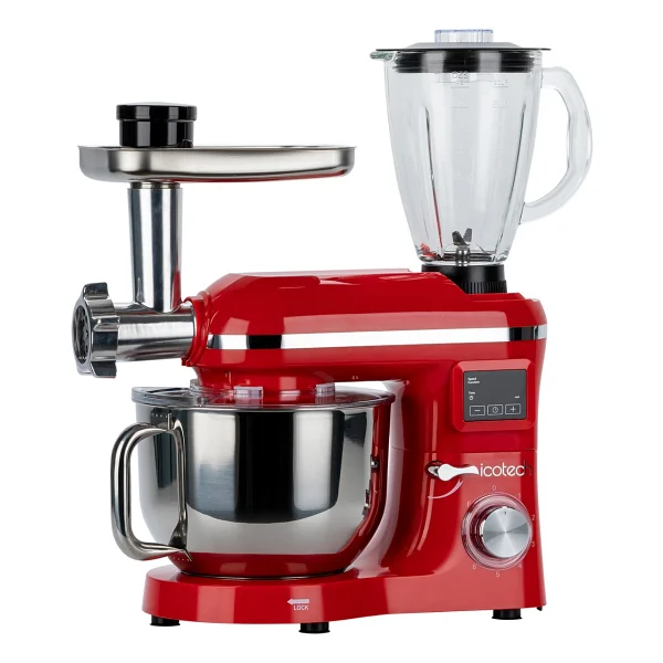 Icotech SM50 2000 W 6.2 lt Kırmızı Mutfak Şefi - Görsel 4