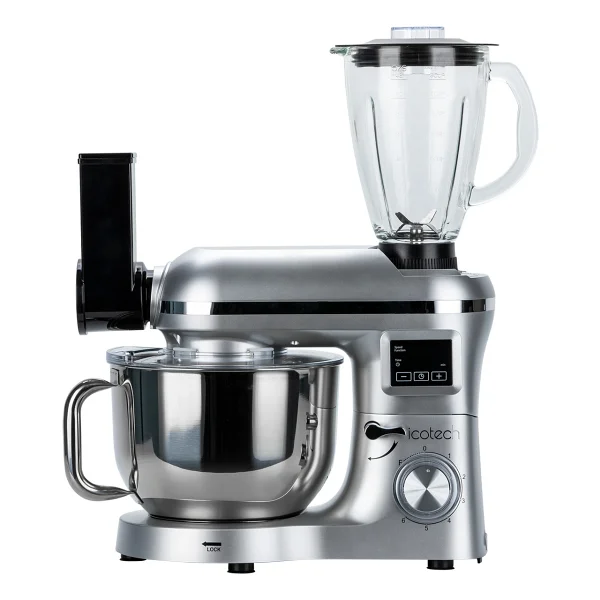 Icotech SM50 2000 W 6.2 lt Gümüş Mutfak Şefi - Görsel 5