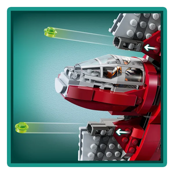 Lego 75362 Star Wars Ahsoka Tano'nun T-6 Jedi Mekiği - Görsel 7