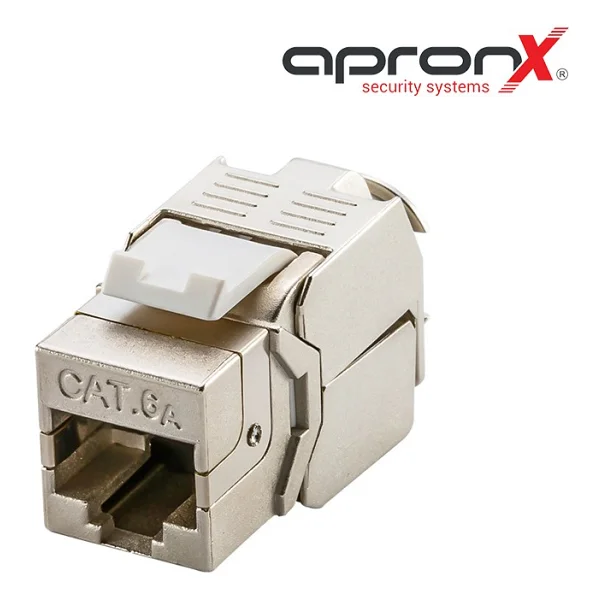 Apronx APX-FTP180 CAT6A 180° Ftp Keystone Jack - Görsel 3
