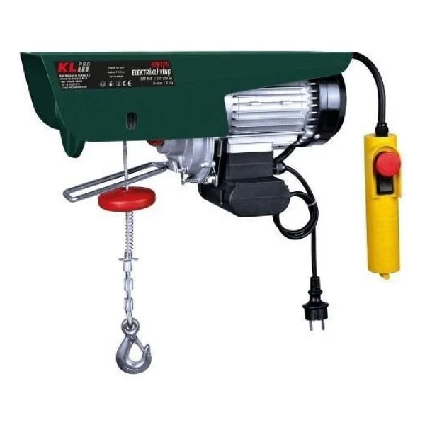 KLpro KLV125 510 W 125/250 kg Elektrikli Vinç - Görsel 3