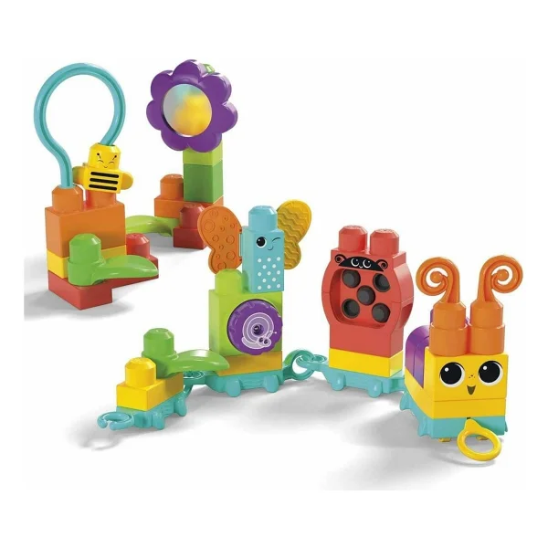 Mega Bloks Hareketli Duyusal Gelişim Tırtılı HKN44 - Görsel 8