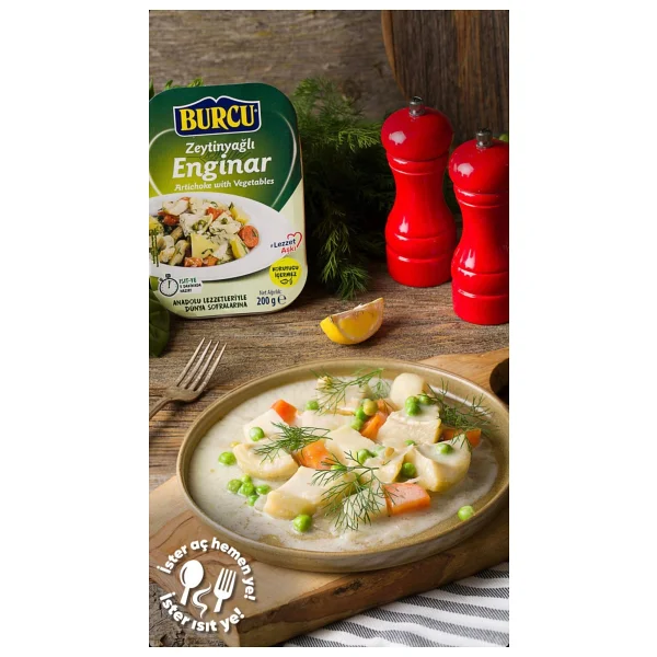 Burcu 200 gr Zeytinyağlı Enginar - Görsel 2