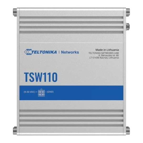 Teltonika TE-TSW110 5 Port 10/100/1000 Mbps Gigabit Switch - Görsel 6