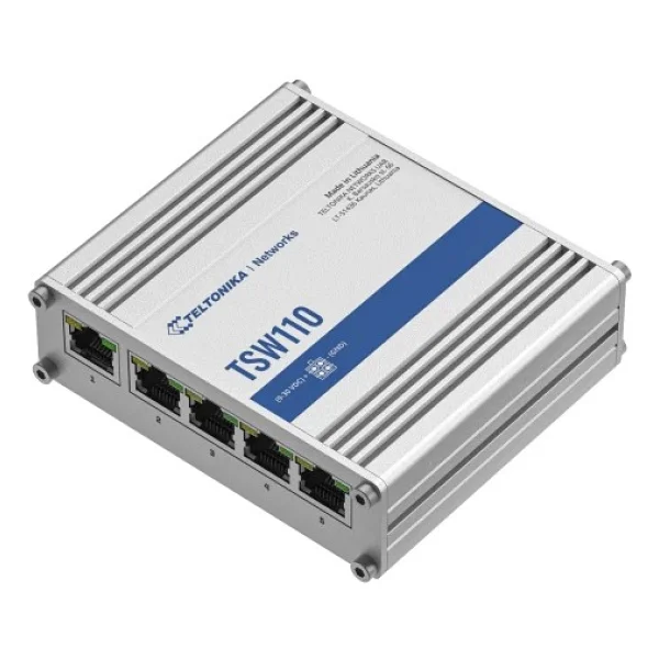 Teltonika TE-TSW110 5 Port 10/100/1000 Mbps Gigabit Switch - Görsel 3
