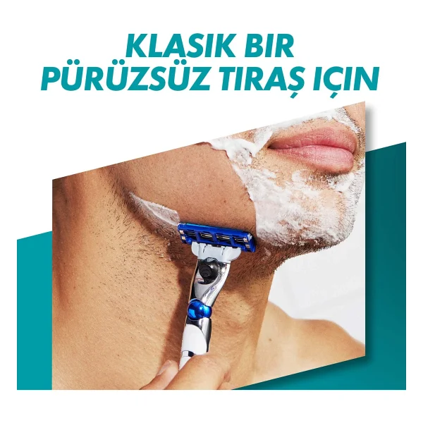 Gillette Mach3 Turbo 8'li Yedek Tıraş Bıçağı - Görsel 3