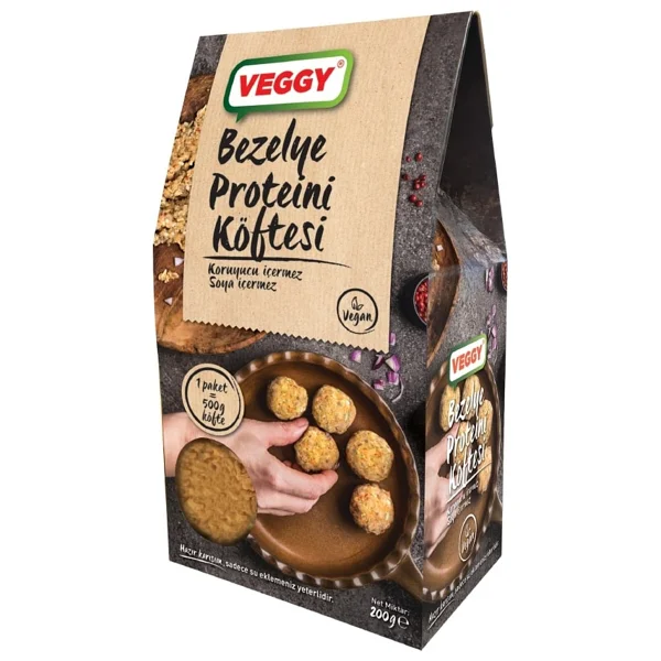 Veggy 200 gr Bezelye Proteini Köftesi - Görsel 3