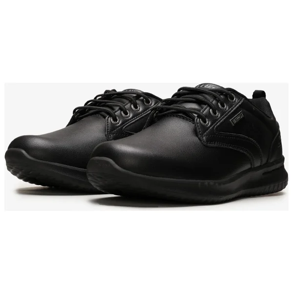 Skechers Delson Antigo 65693 BBK Siyah Erkek Günlük Ayakkabı - Görsel 3