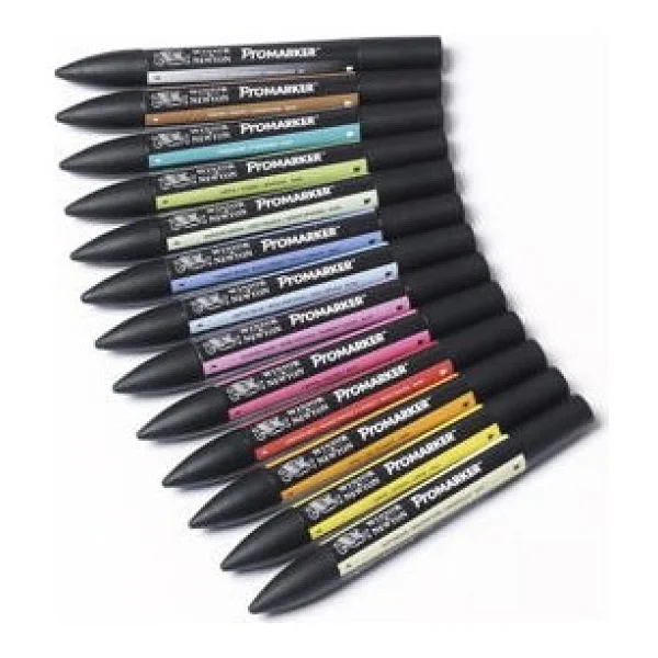 Winsor & Newton 12+1 Promarker Set 2 - Görsel 2