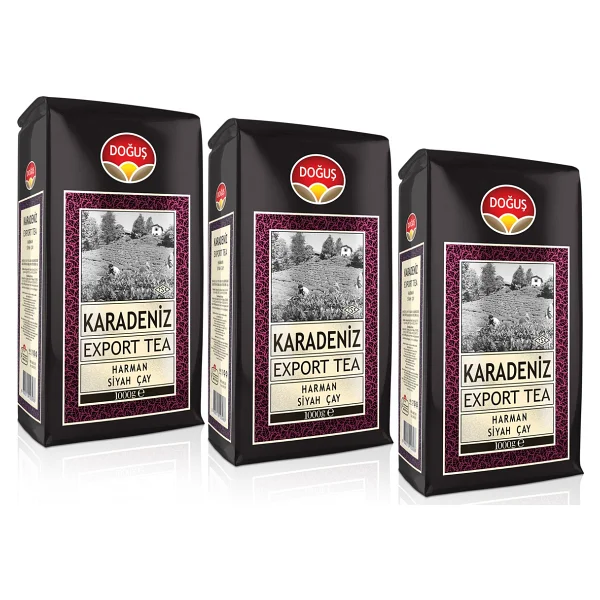 Doğuş Karadeniz Export 1 kg 3'lü Çay - Görsel 2