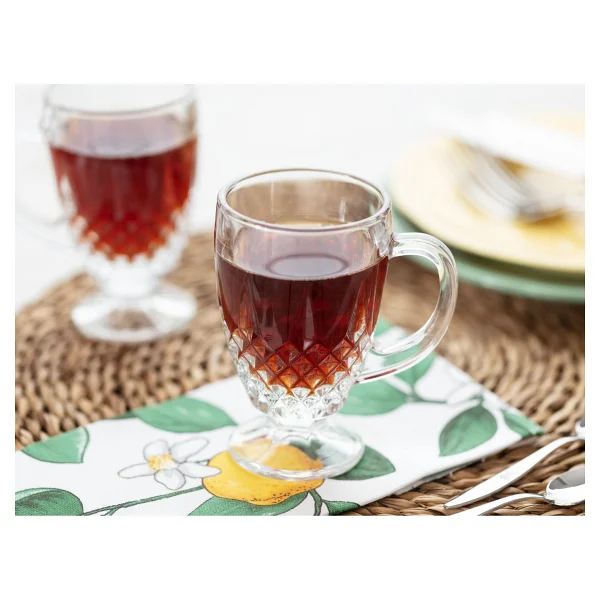 Madame Coco Lasalle 150 ml 4'lü Çay Fincanı - Görsel 4