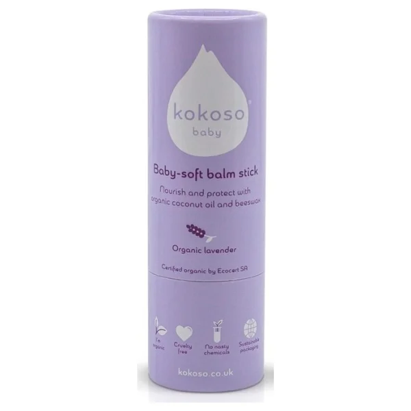 Kokoso Baby Lavantalı Organik Bebek Balmı 13 ml - Görsel 3