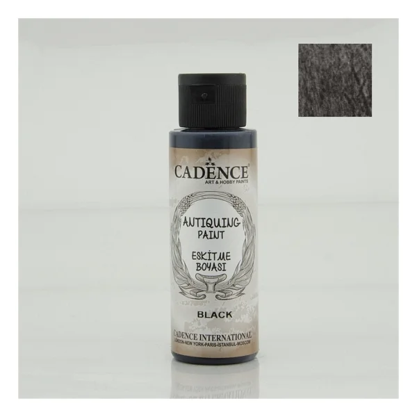 Cadence Eskitme Boyası 70 ml 305 Siyah - Görsel 8