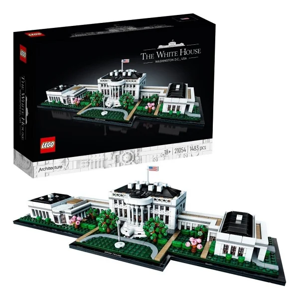 Lego 21054 Architecture Beyaz Saray - Görsel 10