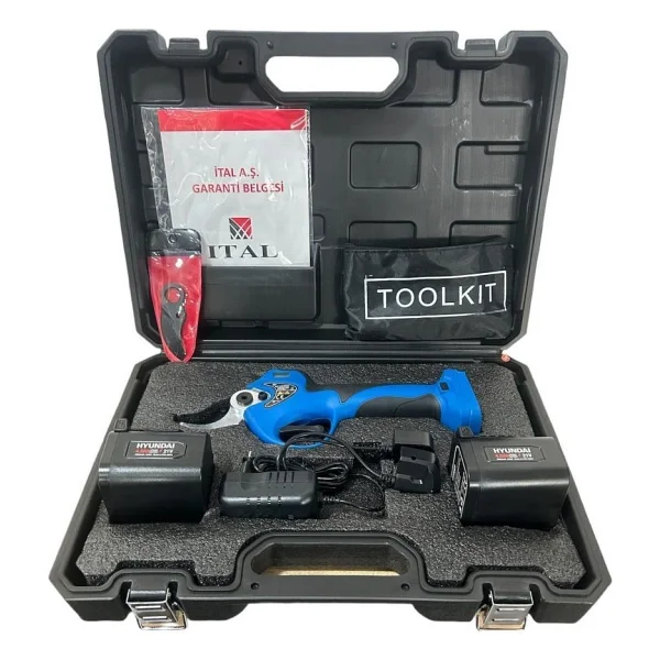 Hyundai LaserCut 40XP 40 mm Çift Akülü Budama Makası - Görsel 3