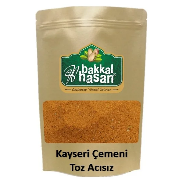 Bakkal Hasan Kayseri Çemeni Toz Acısız - 100 gr - Görsel 3