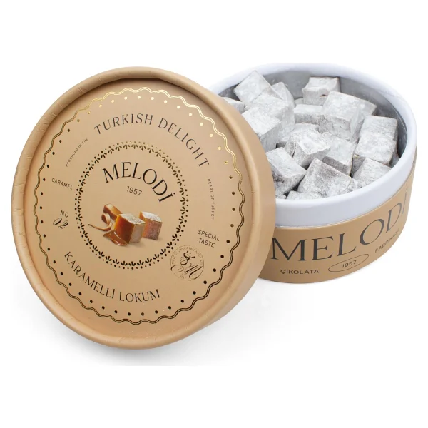 Melodi Çikolata Karamelli Lokum 250 gr - Görsel 3
