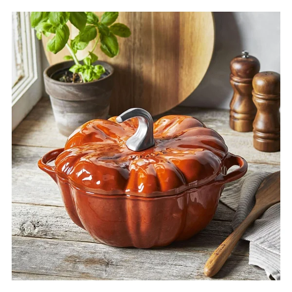 Staub 405114030 Döküm 24 cm Balkabağı Tencere - Görsel 4