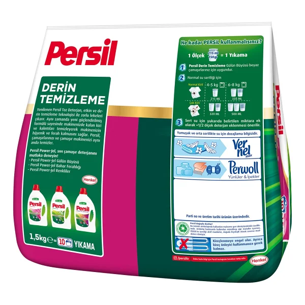 Persil 1.5 kg Toz Deterjan - Görsel 3