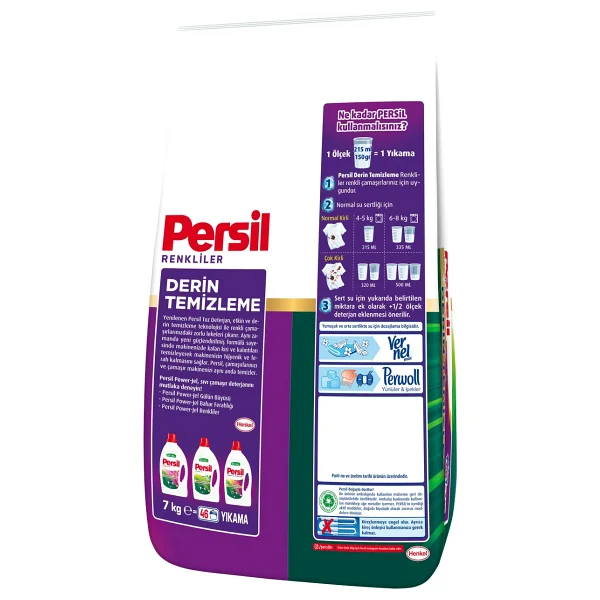Persil Expert Color 7 kg Toz Deterjan - Görsel 3