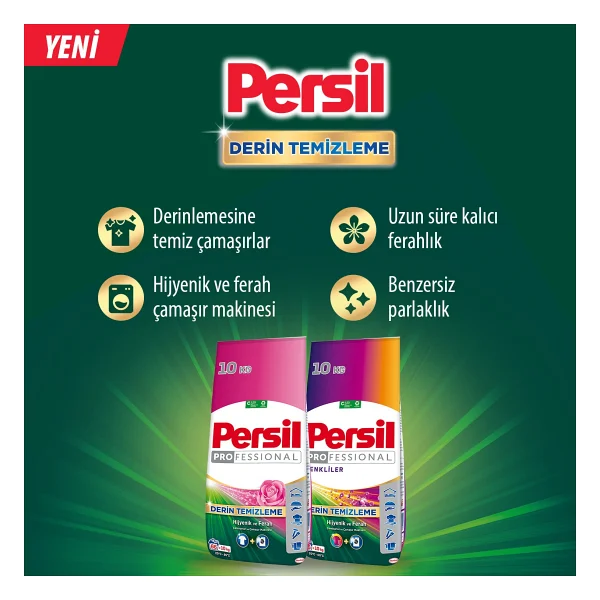 Persil Professional Gülün Büyüsü 10 kg Toz Deterjan - Görsel 4