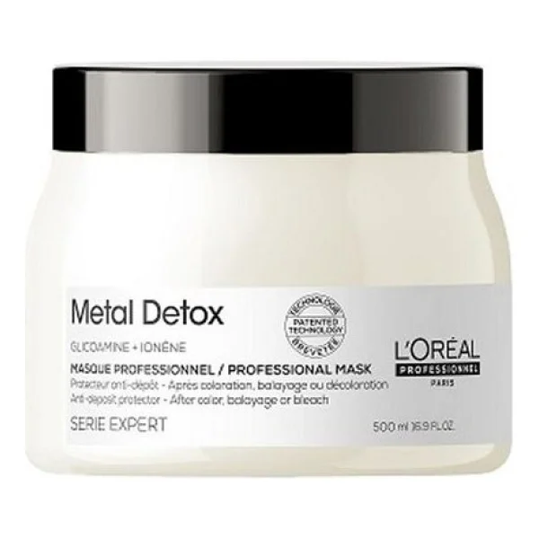 Loreal Professionnel Serie Expert Metal Detox Işlem Görmüş Saçlar Için Maske 500 ml - Görsel 5