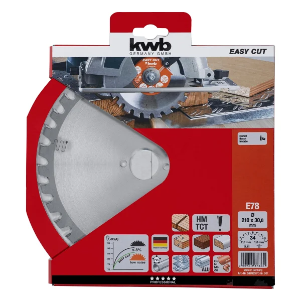 Einhell Kwb Tepsi Testere 210 x 30 34 Diş - 49587833 - Görsel 4