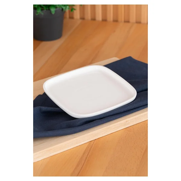 Acar Pure Royal Kare Tatlı Tabağı 15 cm - Görsel 4