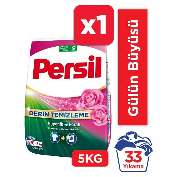 Persil Gülün Büyüsü 5 kg Toz Deterjan - Görsel 7