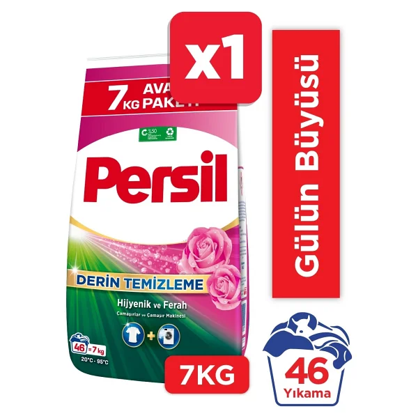 Persil Expert Gülün Büyüsü Beyazlar ve Renkliler için 7 kg Toz Deterjan - Görsel 7