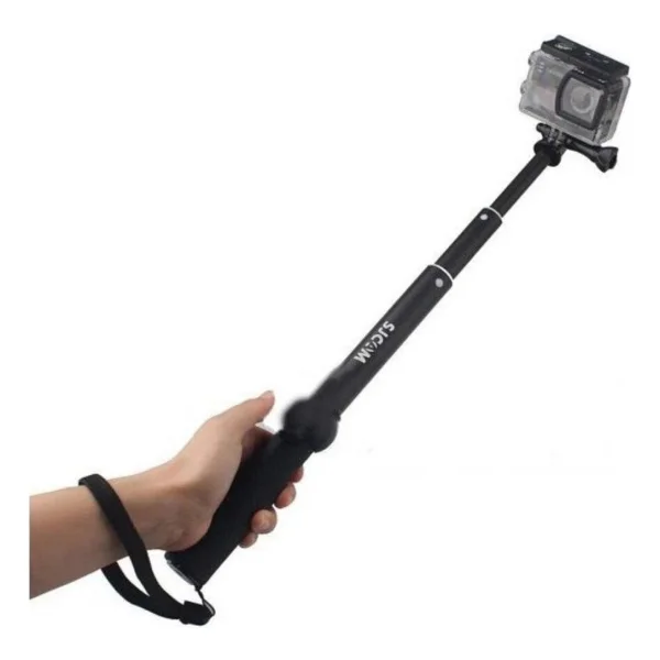 SJCAM Kademeli Aksiyon Kamera Aksesuarı Selfie Çubuğu Siyah - Görsel 9