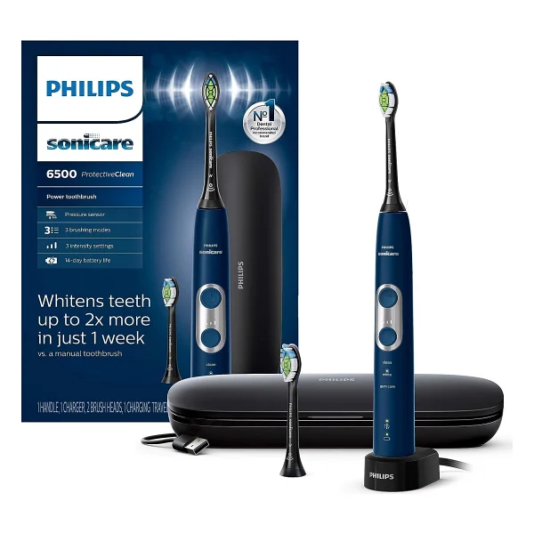 Philips Sonicare 6500 ProtectiveClean Lacivert Şarjlı Diş Fırçası - Görsel 5