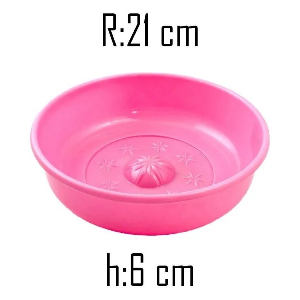 Tiesa Home Plastik 21cm Banyo Hamam Tası - Görsel 3