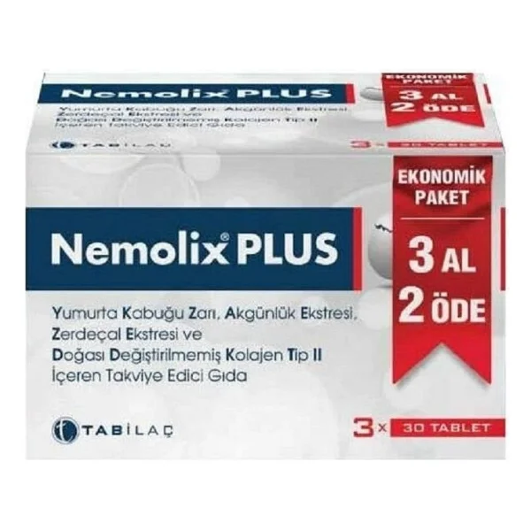 Nemolix Plus 30 Tablet 3'lü - Görsel 2