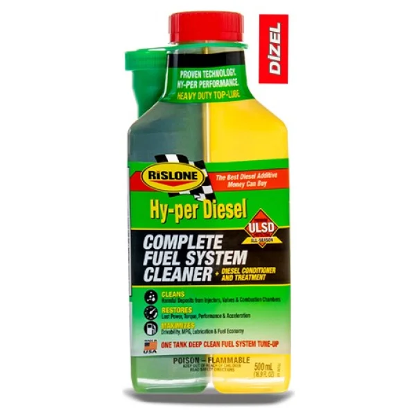 Rislone Dizel Yakıt Sistemi Komple Bakımı 500 ml (130L/2 Depo) - Görsel 2