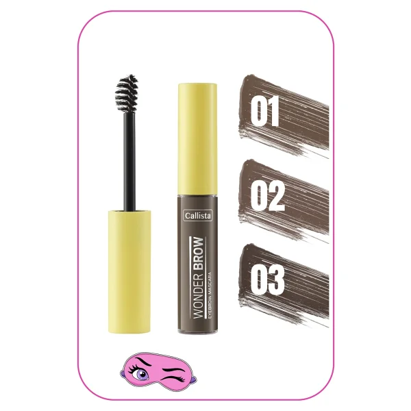 Callista Wonder Brow 03 Koyu Kahverengi Kaş Farı - Görsel 4