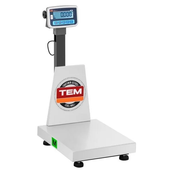 TEM BEKO040X050150 Elektronik Terazi - 150 kg kapasiteli ? 40x50 cm tablalı - Görsel 2
